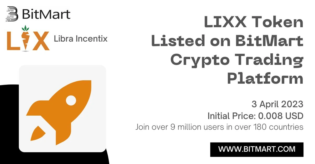 LIXX Token To Be Listed on BitMart